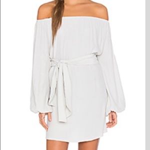 Dash off the shoulder tie dress
